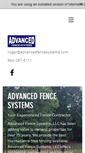 Mobile Screenshot of advancedfencesystems.com